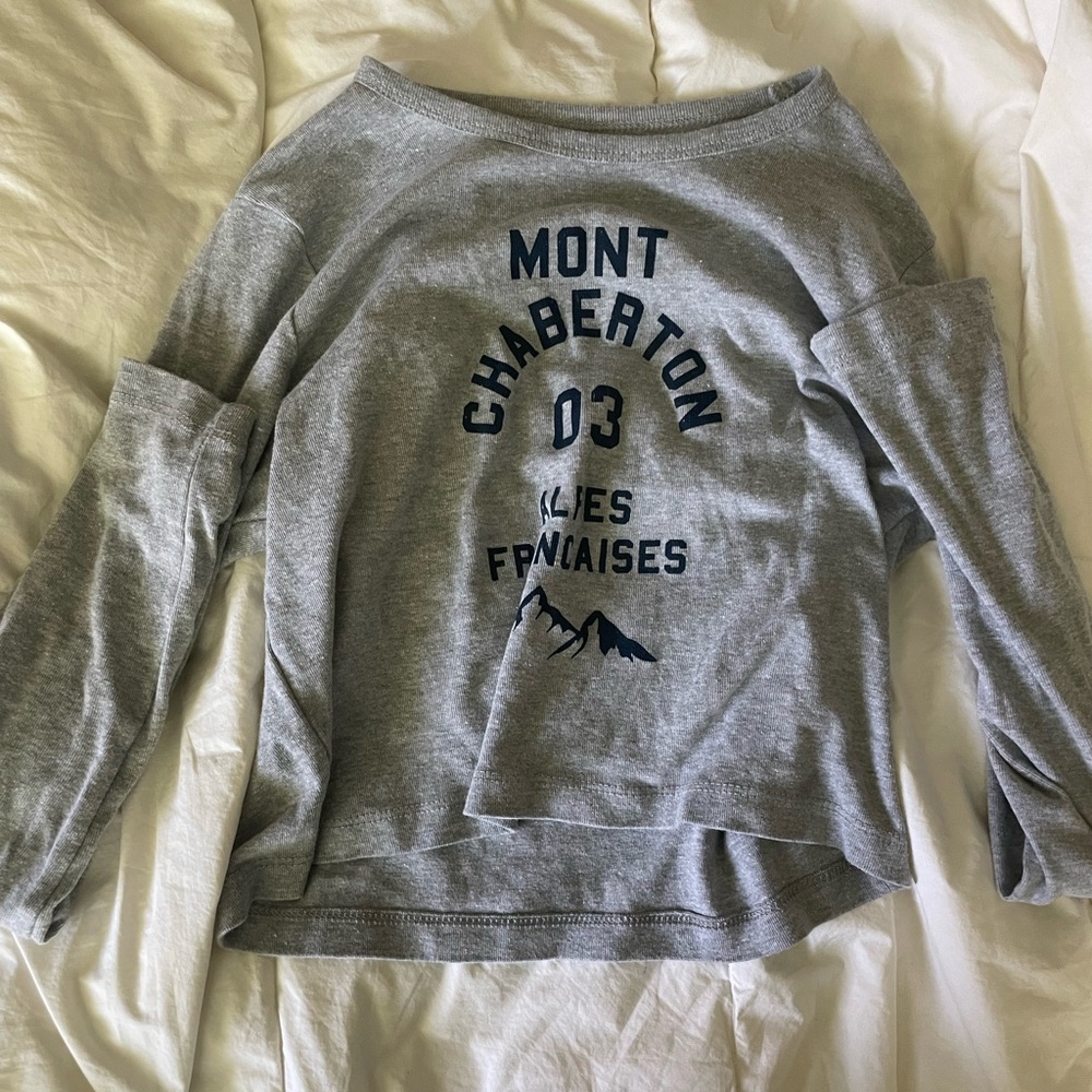 pacsun grey long sleeve